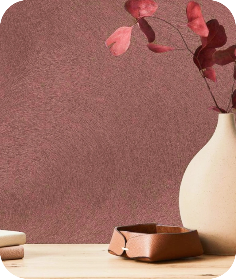 Red Wallpaper with minimalist texture look stunning at home